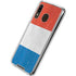 Netherlands Flag Distressed Galaxy A30 Clear Case